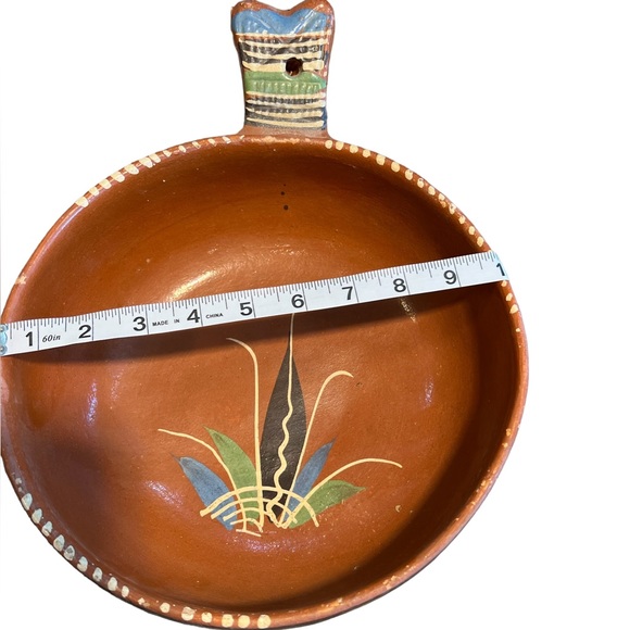 Vintage Mexican Terracotta Serving Bowls Cookware, Set of 4 - Picture 11 of 14